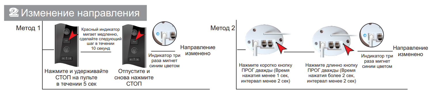 Подключение второго пульта к карнизу